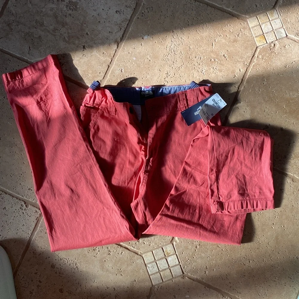 OshKosh boy pants size 10 adjustable waistband